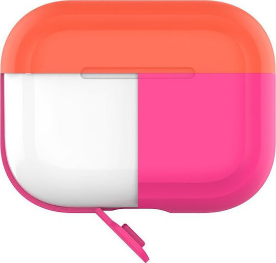 Puro Icon Fluo Θήκη Σιλικόνης σε Φούξια χρώμα για Apple AirPods Pro