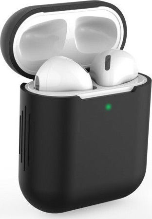 Калъф в Черен цвят за Apple AirPods 1 / AirPods 2