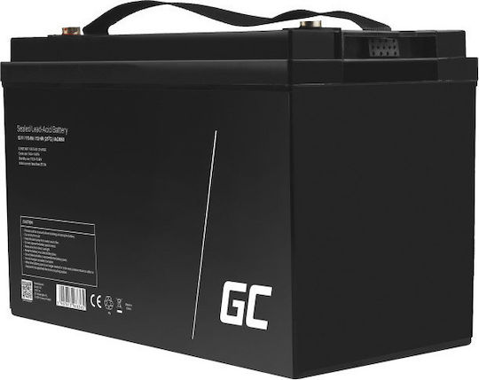 Green Cell Батерия UPS с Капацитет 110Ах и Напрежение 12V AGM58 1бр