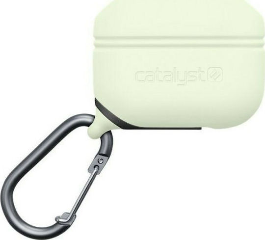 Catalyst Waterproof Θήκη Σιλικόνης με Γάντζο σε Πράσινο χρώμα για Apple AirPods