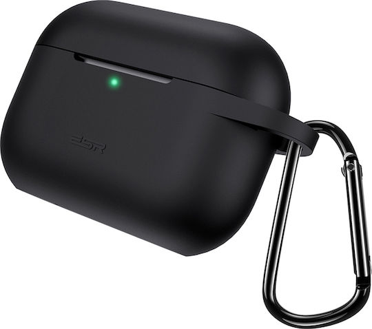 ESR Pro Bounce Silicone Case with Keychain Black for Apple AirPods Pro