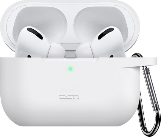 ESR Pro Bounce Husă cu cârlig în culoarea Alb pentru Apple AirPods Pro