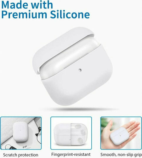 ESR Pro Bounce Husă cu cârlig în culoarea Alb pentru Apple AirPods Pro