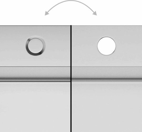 vidaXL Drop-In Sink Inox Satin W70xD44cm Silver