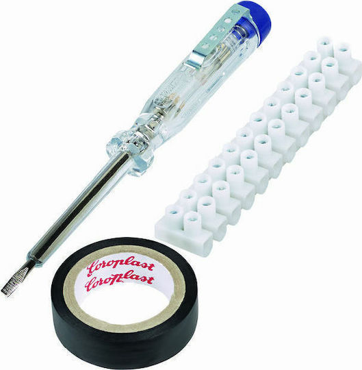 Lux Tools Δοκιμαστικό Κατσαβίδι Ηλεκτρολόγου Ίσιο