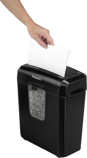 Fellowes Powershred 6C Cross Cut 6-Sheet Paper Shredder