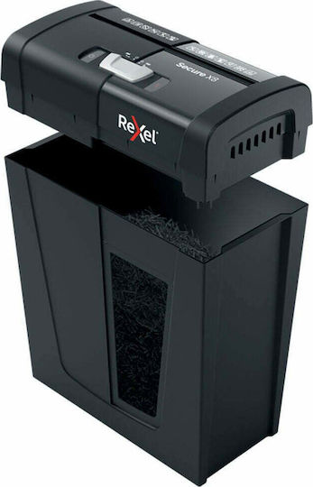 Rexel Καταστροφέας Εγγράφων Secure X8 Micro Cut 8 Φύλλων με Κάδο 14lt