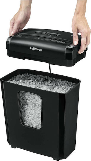 Fellowes Powershred 6M Cross Cut 6-Sheet Paper Shredder