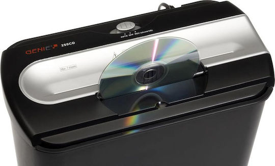 Genie 255 CD Strip Cut 7-Sheet CD and Paper Shredder