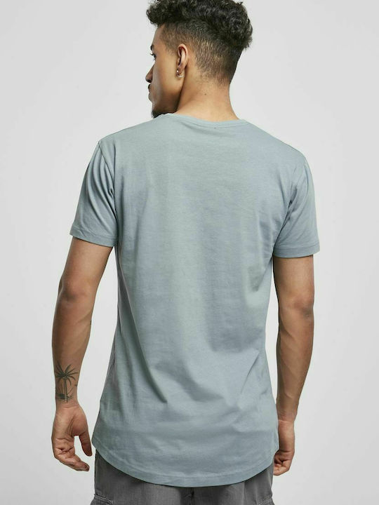 Urban Classics TB638 T-shirt Bărbătesc cu Mânecă Scurtă Dusty Blue