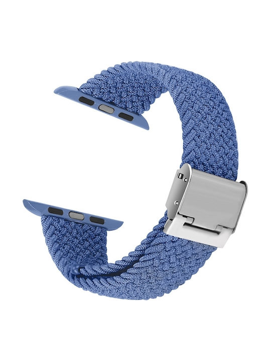 Crong Wave Λουράκι Υφασμάτινο Μπλε (Apple Watch 38/40/41mm)