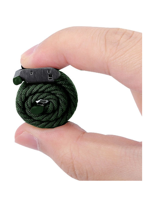Crong Wave Strap Fabric Green (Apple Watch 44/45/46mm/Ultra 49mm) CRG-44WAV-GRN