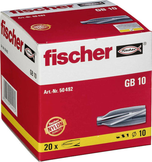 fischer Aircrete Anchor GB 10 Oops Plastic 10x55mm
