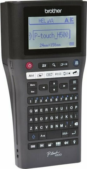 Brother PT-H500 Ηλεκτρονικός Ετικετογράφος Χειρός σε Μαύρο Χρώμα