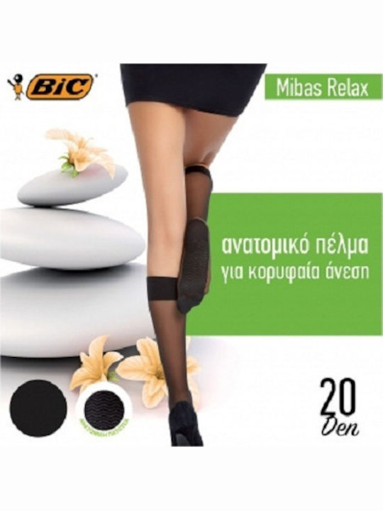 Mibas Relax Ciorapi dama 20 Den Negru