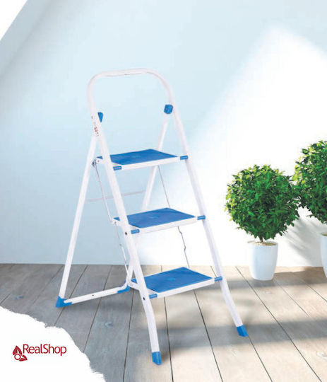 Eurogold Step Ladder iron 3 Stair 115cm