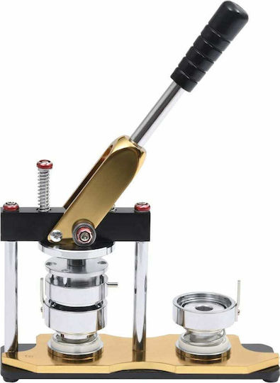 vidaXL Badge Presses with Cutter and Rotating Base 25mm