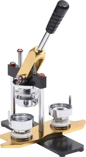 vidaXL Badge Presses with Cutter and Rotating Base 37mm
