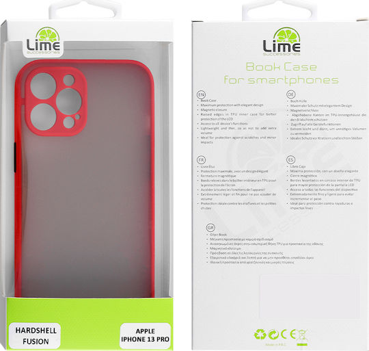 Lime Hardshell Camera Guard Back Cover Plastic Galaxy A14 / A14 5G (iPhone 13 Pro)