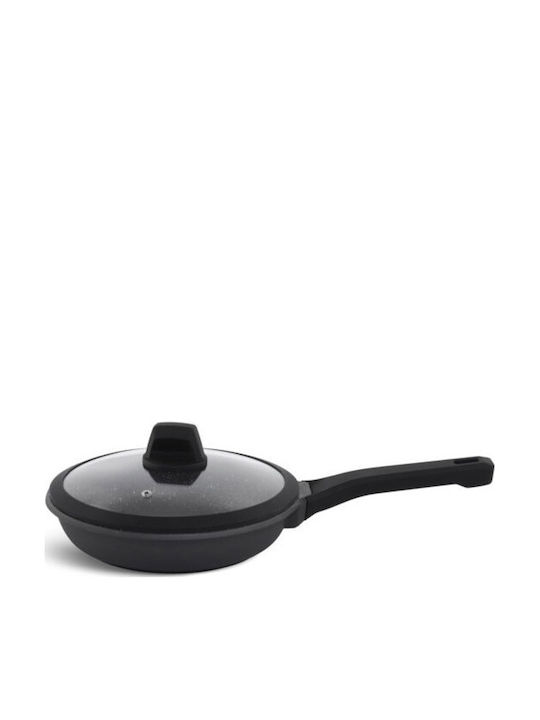 Edenberg Cookware Set of Aluminum with Ceramic Coating Black 10pcs
