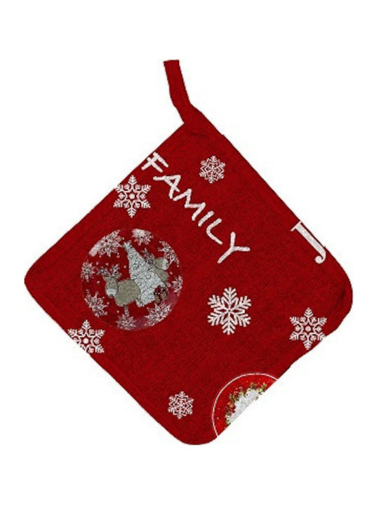 Mc Decor Set of Christmas Kitchen Aprons 3pcs with Glove