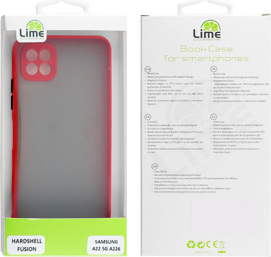 Lime Hardshell Camera Guard Back Cover Plastic Galaxy A14 / A14 5G (Galaxy A22 5G)