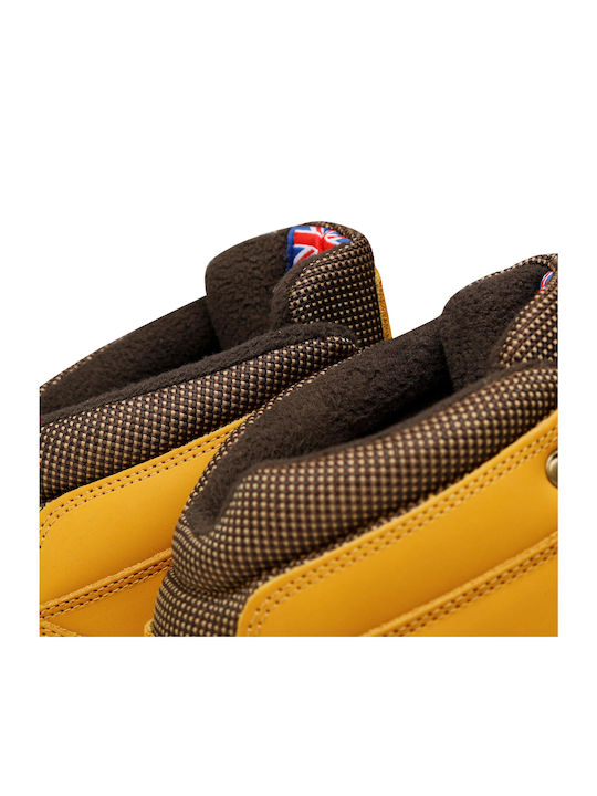 Yellow Men's Boots