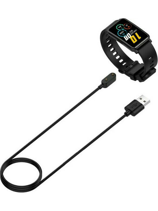 Magnetic Charging Cable USB Wearable Charger Huawei Watch Fit / Huawei Band 6 / Honor Band 6 / Honor ES Blackς
