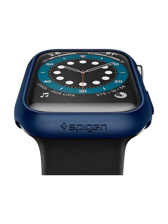 Spigen Thin Fit Plastic Case Blue Colour for Apple Watch 44mm