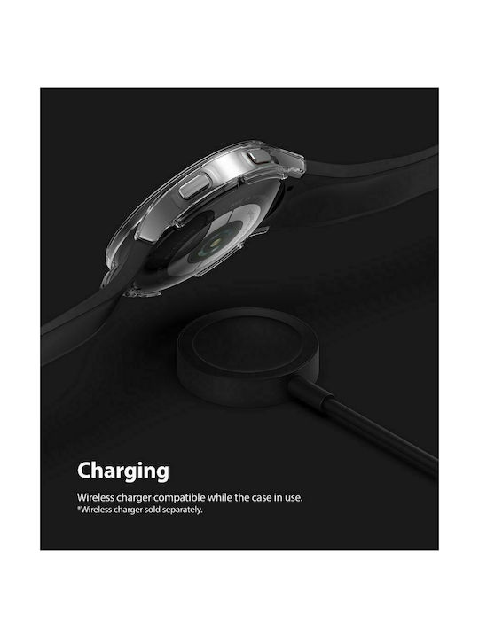 Ringke Slim 2-Pack Пластмасов Калъф в Черен цвят за Галакси Уотч 4 Класик 46мм