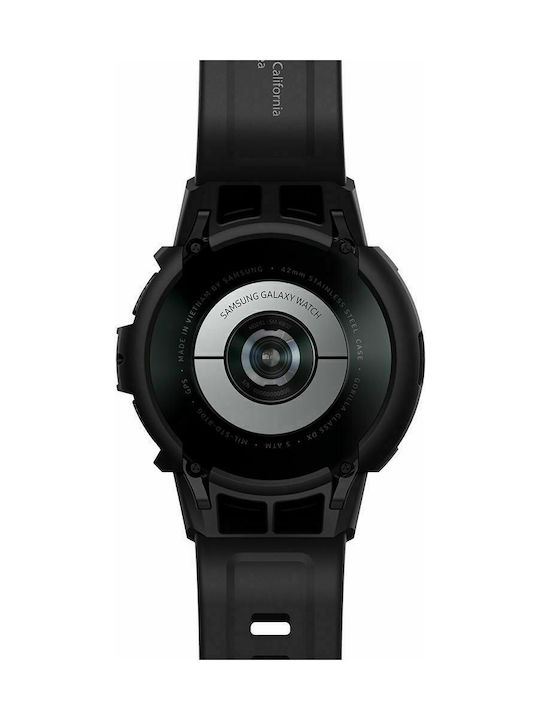 Spigen Rugged Armor Pro Carcasă de Silicon Negru mat pentru Galaxy Watch 4 Classic 46mm - Galaxy Watch 4 Clasic 46mm