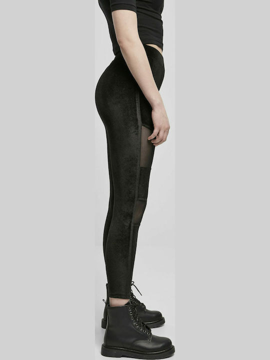 Women's Long Training Legging High Waisted Black