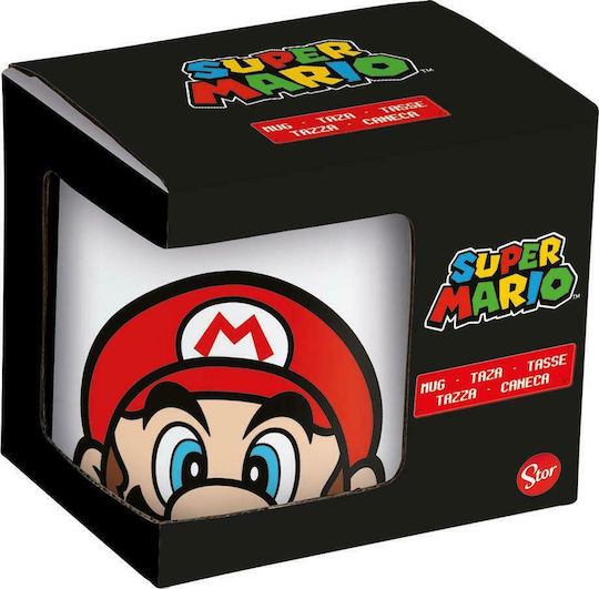 Super Mario Nintendo - Super Mario Bros Κούπα Κεραμική Λευκή 325ml