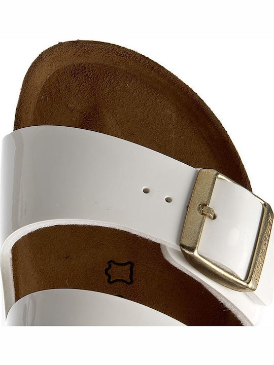 Arizona Women's Anatomic Sandals White Narrow Fit