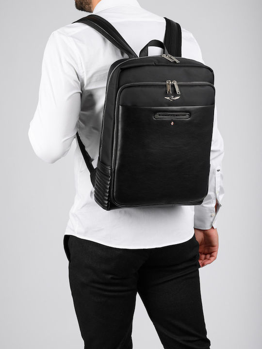 Aeronautica Militare Backpack 16.6lt Μαύρο