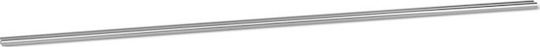 Edenberg Pendant Metal Shelf 78cm 16 Pieces Silver