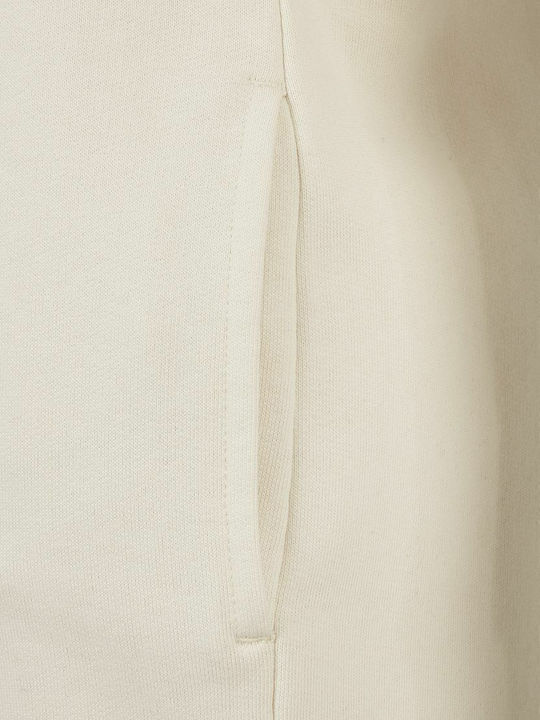 Mini Athletic Dress Long Sleeve with Hood White
