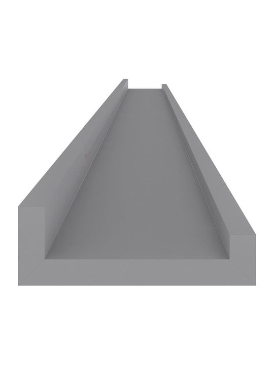 Wandregale Graue 2Stücke 115x9x3cm