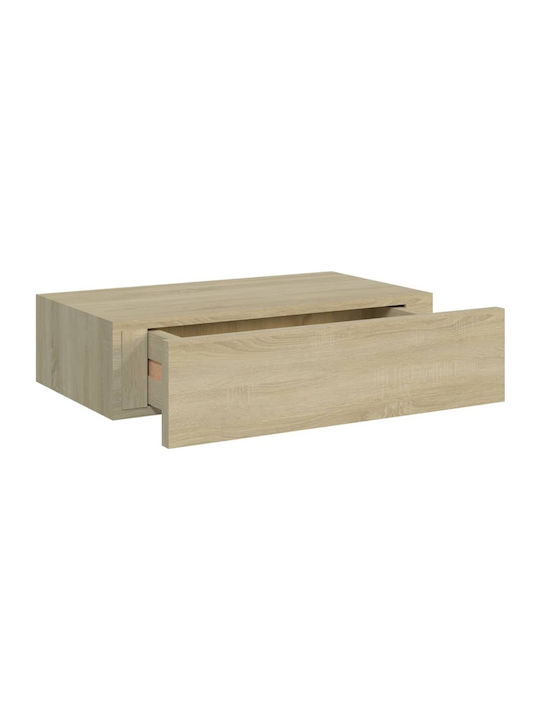 Wall Shelf Oak 40x23.5x10cm