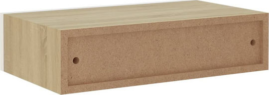 Wooden Wall Shelves - White (2 Pieces) 40x23.5x10cm