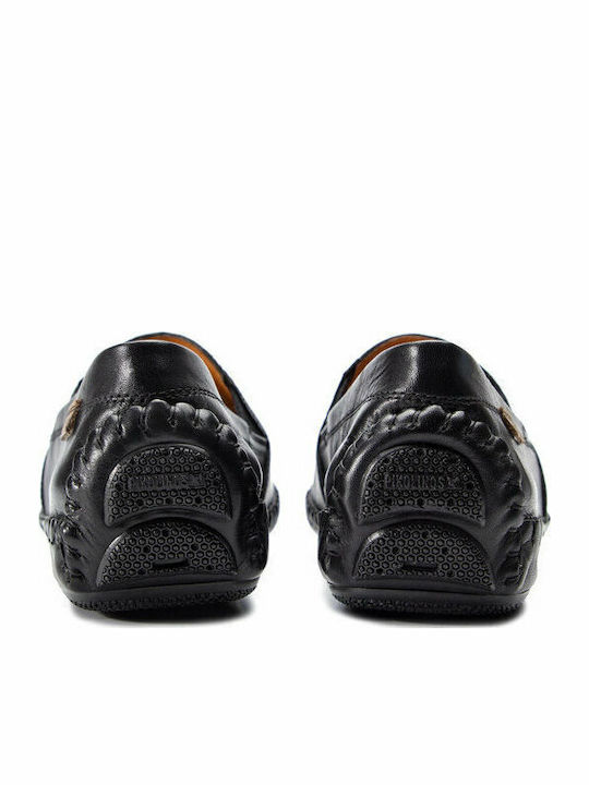 Leder Herren Freizeitschuhe Schwarz