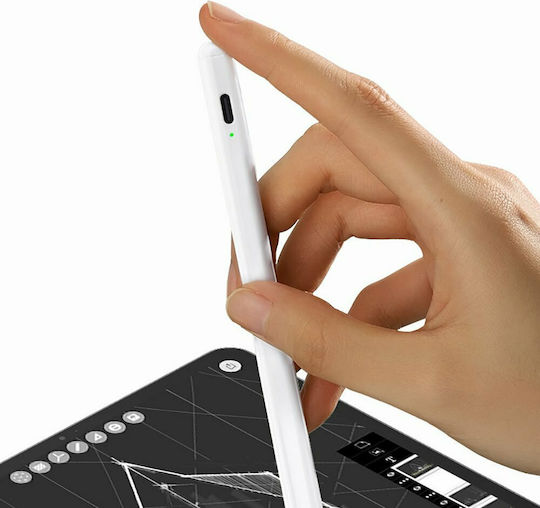 Joyroom JR-K12 Digital Touch Stylus with Palm Rejection in Black color