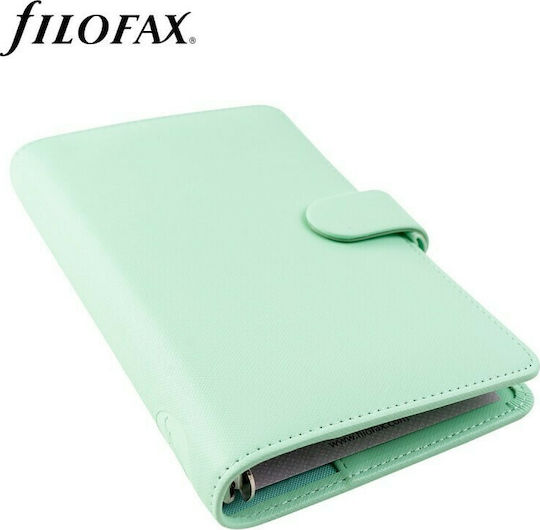 Filofax Saffiano Personal Veranstalter Grün Leder