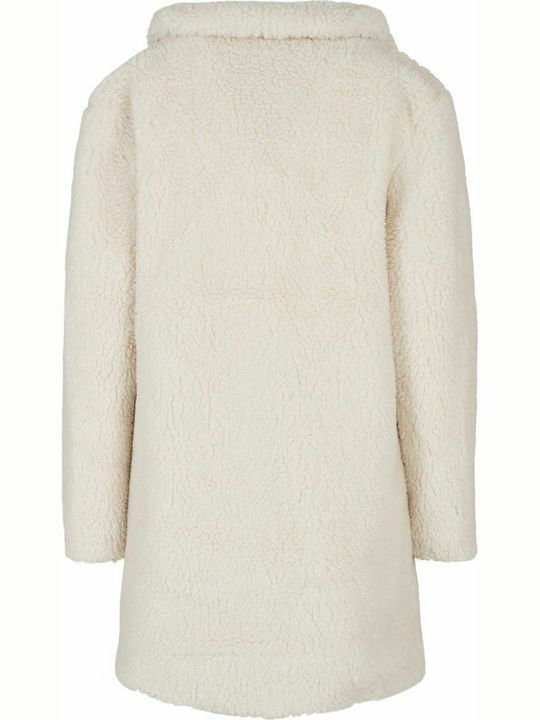 Women's Long Fur White