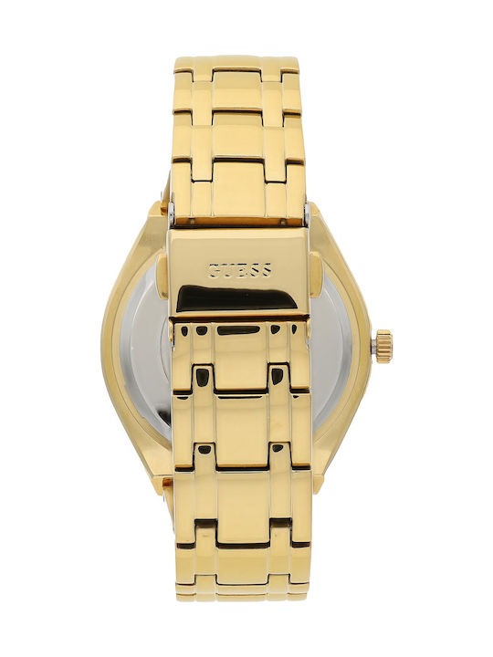 Guess Cosmo Damen Uhr mit Gold Metallarmband