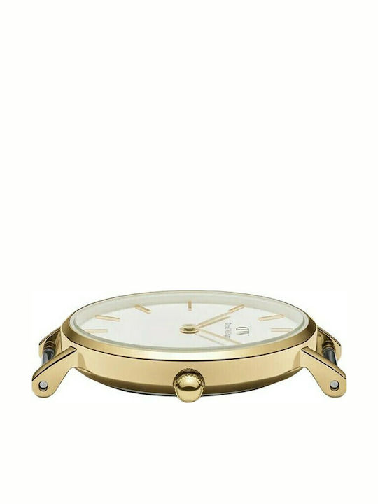 Daniel Wellington Petite Evergold Women's Watch with Gold Metal Bracelet