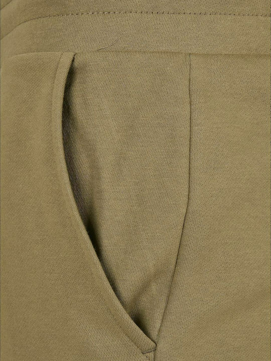 Tiniolive Cargo-Hose Jogginghose mit Gummizug Khaki