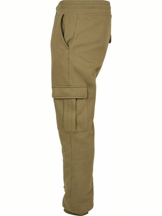 Tiniolive Cargo-Hose Jogginghose mit Gummizug Khaki