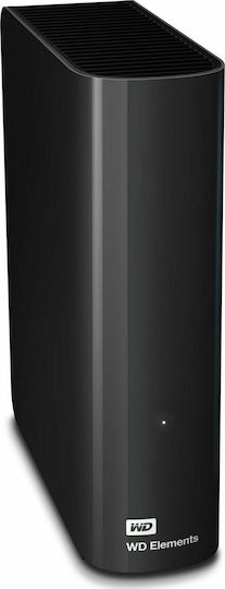 Western Digital Elements Desktop USB 3.0 External 3.5" HDD 4TB Black