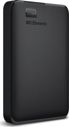 Western Digital Elements Portable USB 3.0 Εξωτερικός HDD 5TB 2.5" Μαύρο